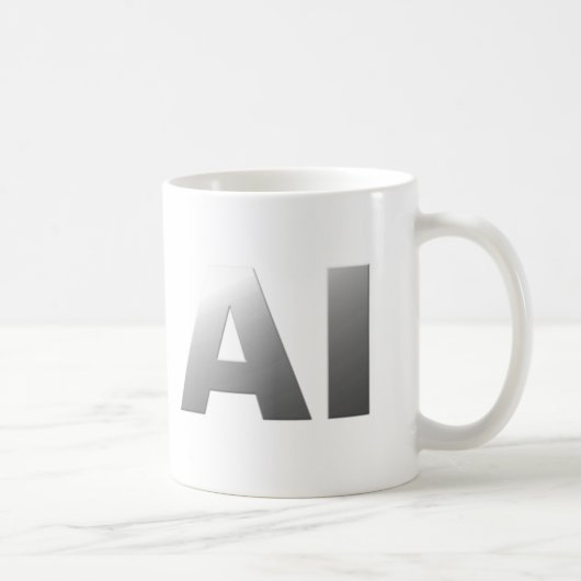 AI artificial intelligence コーヒーマグカップ (右)
