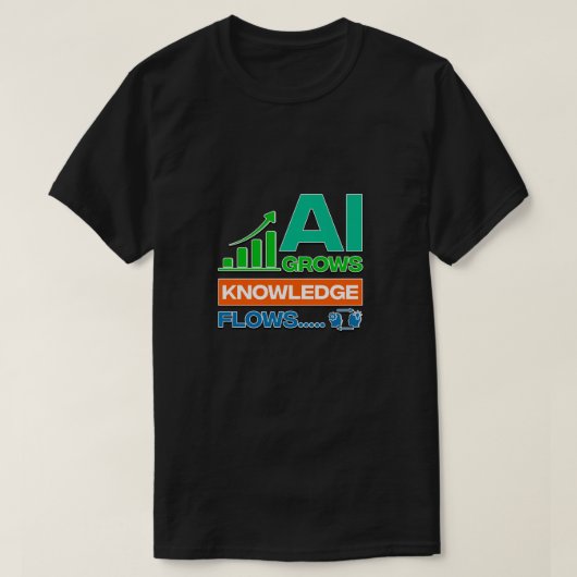 AI (Artificial Intelligence) Tシャツ (デザイン正面)