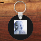 Ai Baby Meme Funny Laughing Baby Baby Meme Brainro キーホルダー (正面)