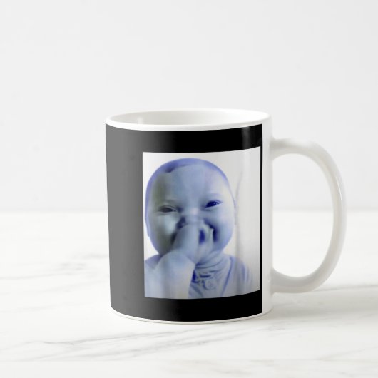 Ai Baby You Swear Meme Funny Laughing Baby Meme Br コーヒーマグカップ (右)
