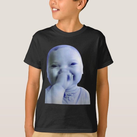 Ai Baby You Swear Meme Funny Laughing Baby Meme Br Tシャツ (正面)