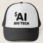 AI Big Tech™ Trucker Hat キャップ (正面)