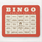 AI Bingo - Prompt Edition - Make your own マウスパッド (正面)