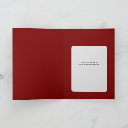 Ai Chatbotおもしろいサンタグリーティングカード企業の シーズンカード (内部)