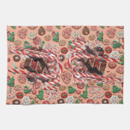 AI Christmas Goodies Kitchen Towel キッチンタオル