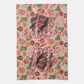 AI Christmas Goodies Kitchen Towel キッチンタオル (縦)