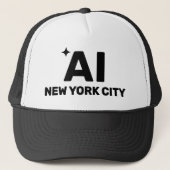AI Customized™ Trucker Hat キャップ (正面)
