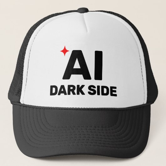AI Dark Side™ Trucker Hat キャップ (正面)
