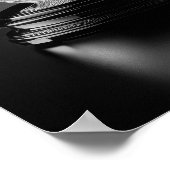 AI Digital Crystal Angel Poster ポスター (角)