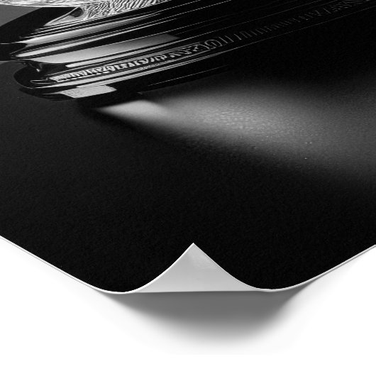 AI Digital Crystal Angel Poster ポスター (角)