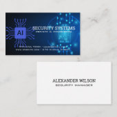 AI Digital Security | Protection Agency 名刺 (正面/裏面)