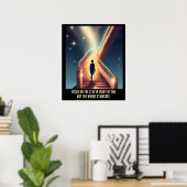 Ai Dreamyやる気を起こさせるがステップに集中することを奨励… ポスター (ホームオフィス)