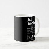 Ai Engineer Funny  コーヒーマグカップ (正面右)