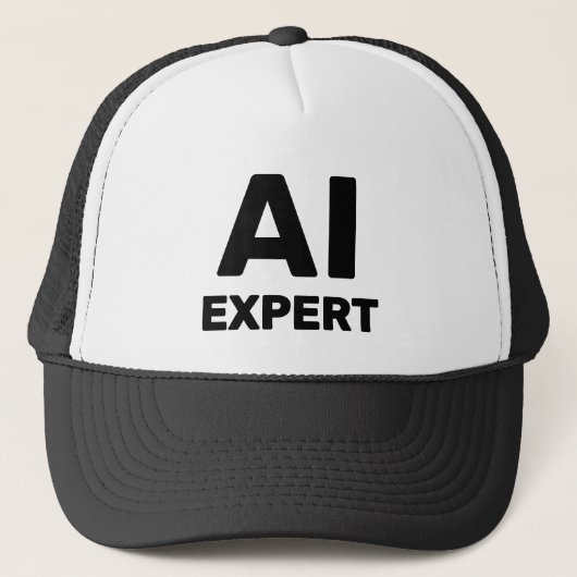AI Expert™ Trucker Hat キャップ (正面)