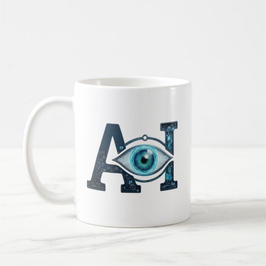 AI Eye コーヒーマグカップ (左)