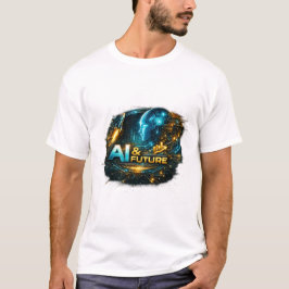 AI & Future – Artificial Intelligence Vision  Tシャツ