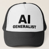 AI Generalist™ Trucker Hat キャップ (正面)
