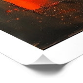 Ai generated abstract and resilient city ポスター (コーナー)