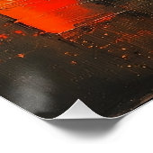 Ai generated abstract and resilient city ポスター (コーナー)