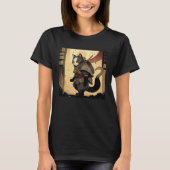 AI Generated Shinobi Cat Tシャツ (正面)