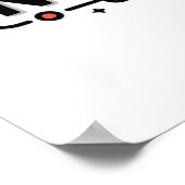 AI Genius Humor Tech Quote Design ポスター (角)