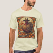 AI Gobble Thanksgiving Tシャツ (正面)