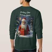 AI Holiday Cheer Delivery Expert Men's Sweatshirt スウェットシャツ (裏面)