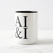 AI&Iコーヒーマグ ツートーンマグカップ (中央)