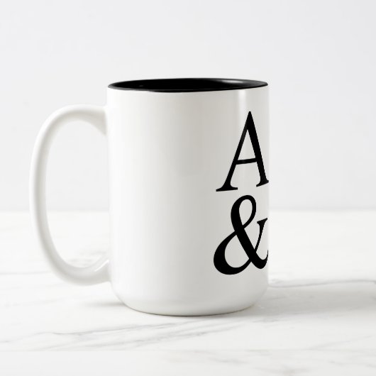 AI&Iコーヒーマグ ツートーンマグカップ (左)