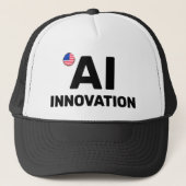 AI Innovation™ Trucker Hat (Customize It!) キャップ (正面)