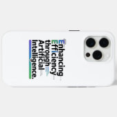"AI Inspiration iPhone カバー | 効率性重視" (裏面 (横))