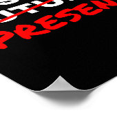 Ai Is The Future Strikethrough Present Engineer Sp ポスター (角)