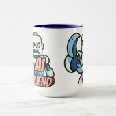 AI Is Your Friend Mug for People Who Like ChatGPT マグカップ (中央)