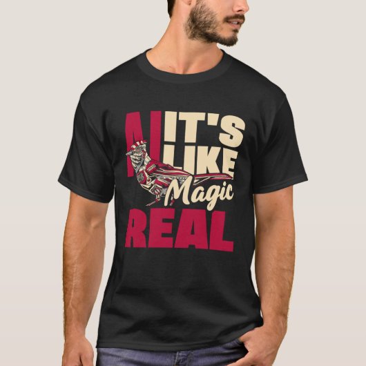 Ai Itは魔法のようにコンピュータ実在サイエンスである Tシャツ (正面)