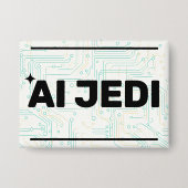 AI Jedi™ Button 缶バッジ (正面)