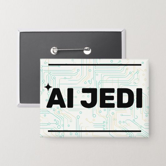 AI Jedi™ Button 缶バッジ (正面/裏面)