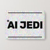 AI Jedi™ Button 缶バッジ (正面)