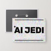AI Jedi™ Button 缶バッジ (正面/裏面)