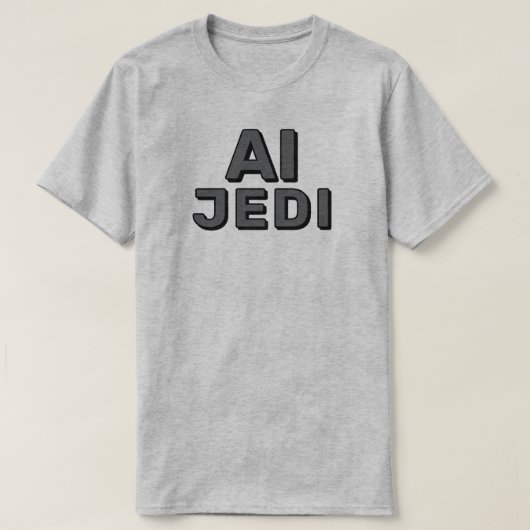 AI Jedi™ T-Shirt Tシャツ (デザイン正面)