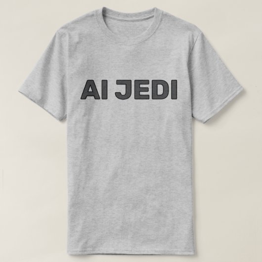 AI Jedi™ T-Shirt Tシャツ (デザイン正面)