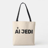 AI Jedi™ Tote Bag トートバッグ (裏面)