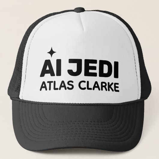 AI Jedi™ Trucker Hat (Customize It!) キャップ (正面)