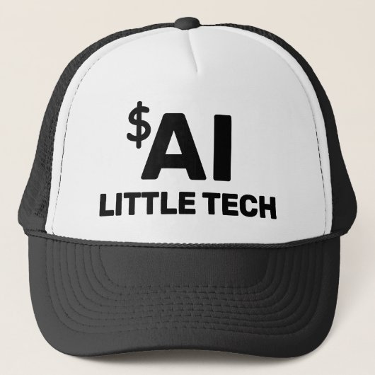 AI Little Tech™ Trucker Hat キャップ (正面)