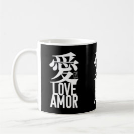 Ai. Love. Amor. コーヒーマグカップ