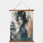 Ai & Minアートワーク中国ののタぶら下がったペストリー 吊り下げ型タペストリー (正面)