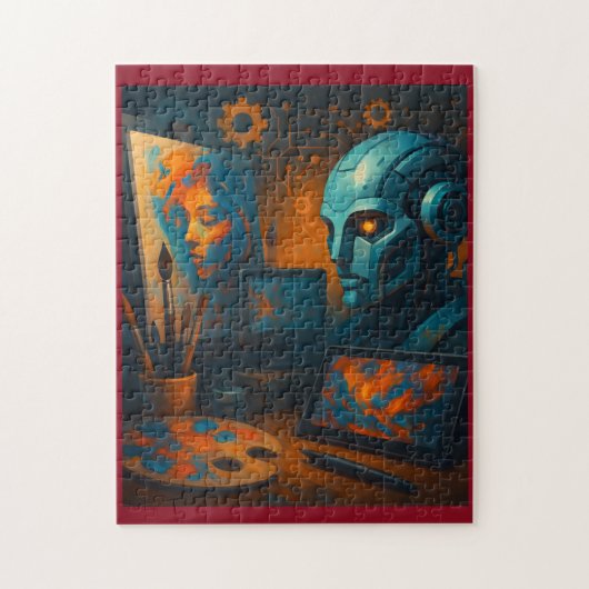 AI Mind Meets Machine ジグソーパズル (縦)