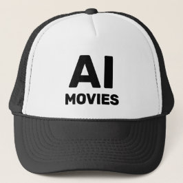 AI Movies™ トラック運転手用ハット キャップ