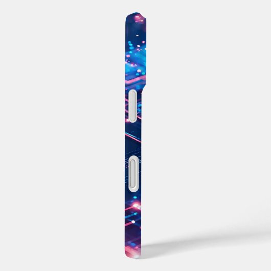 AI Neon Grid Case-Mate iPhoneケース (裏面 / 右)