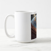 AI Out Of This World私はあなたを愛しているマグカップ コーヒーマグカップ (左)