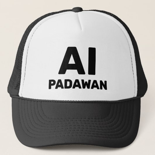 AI Padawan™ Trucker Hat キャップ (正面)
